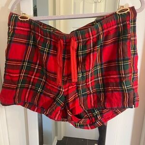 Old Navy Red Plaid Women's Shorts